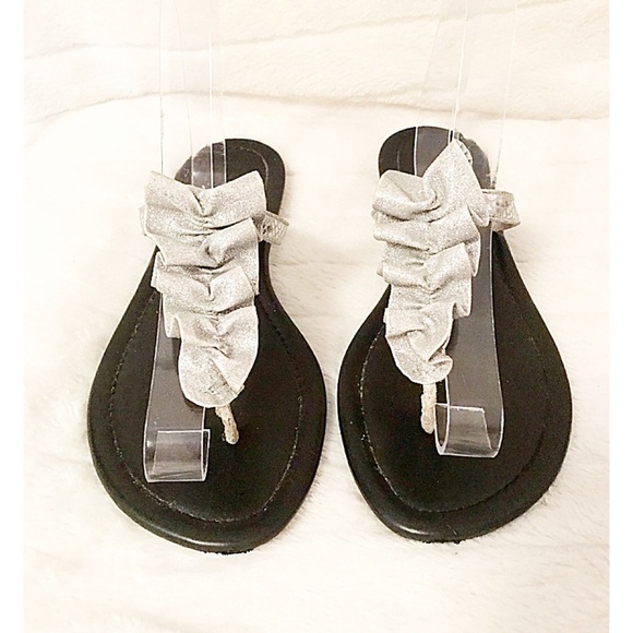 ESNY Bundle of 2 Fashion Sandals Sz 9 Silver/Copper - Picture 2 of 8